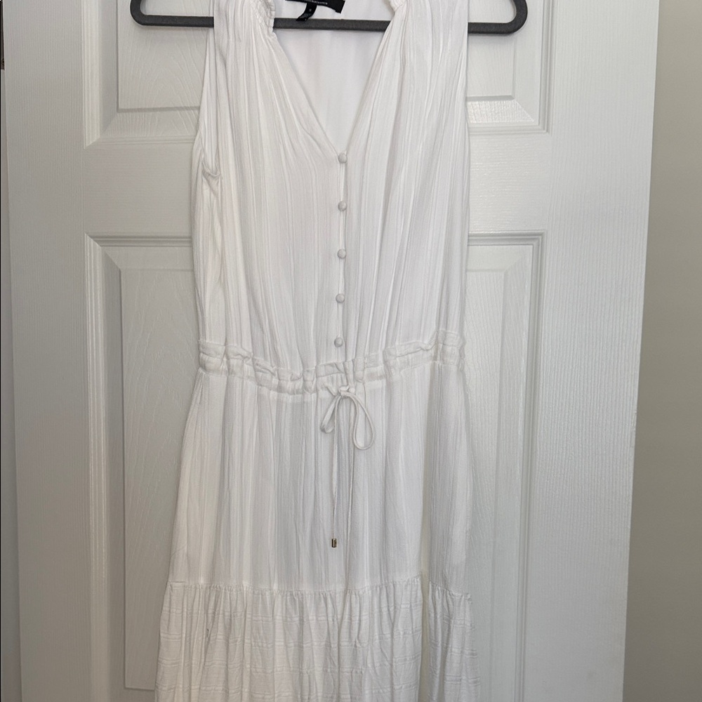 White House Black Market White Maxi Dress